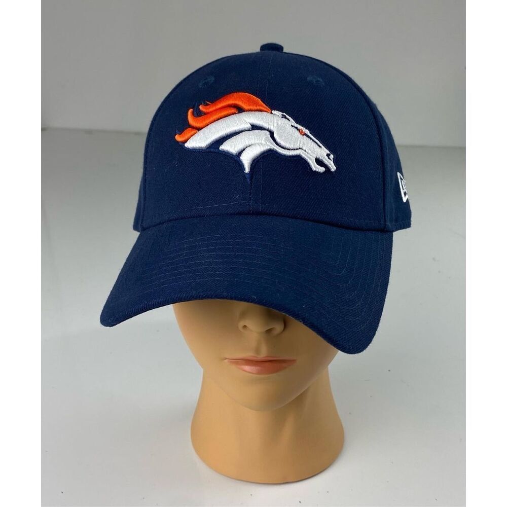 New Era NFL Denver Broncos Hat Cap Adult Adjustable Navy Blue BL1734